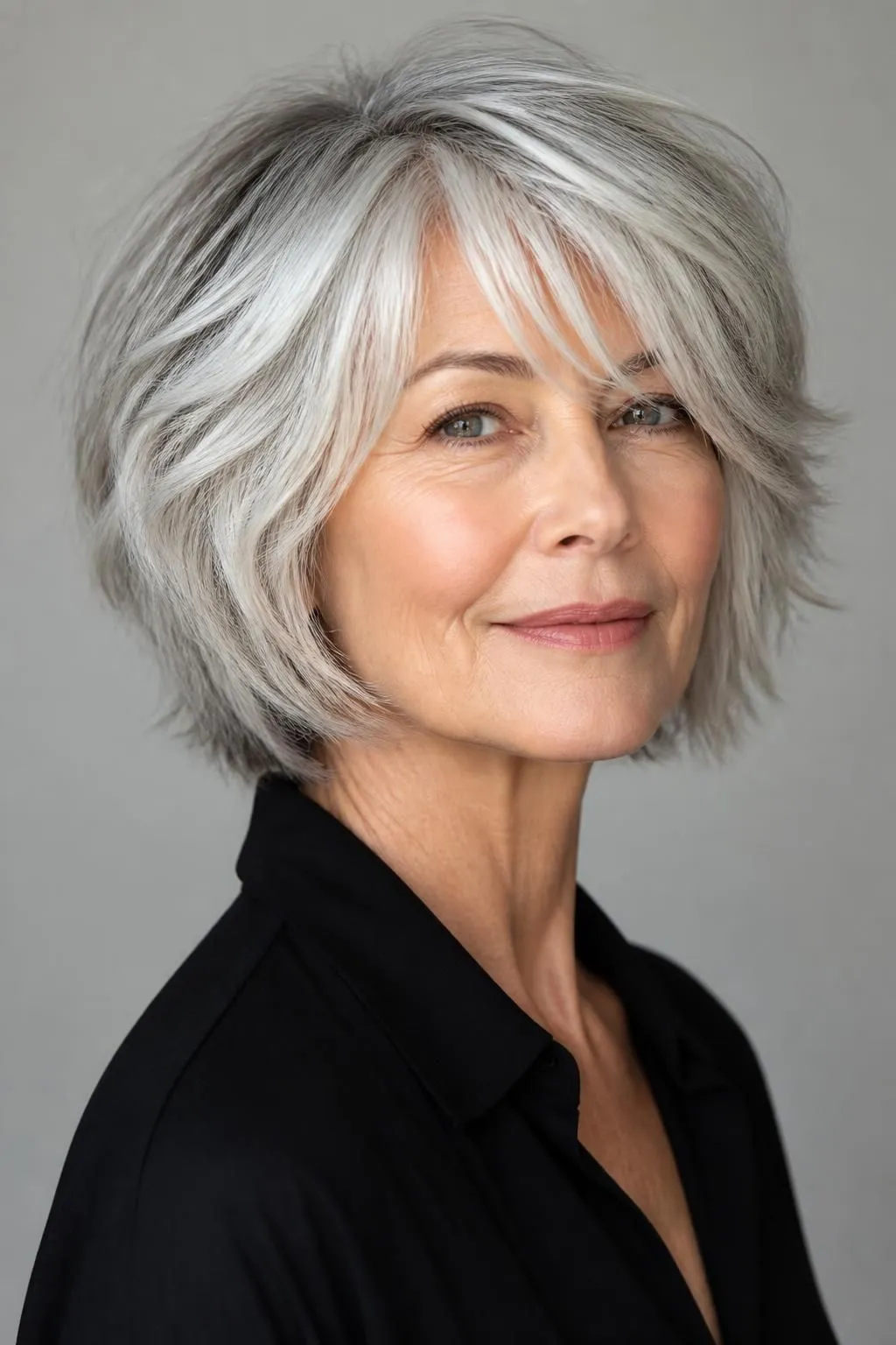 18 Short Shag Haircuts for Women Over 60 With Fine, Thinning Hair
