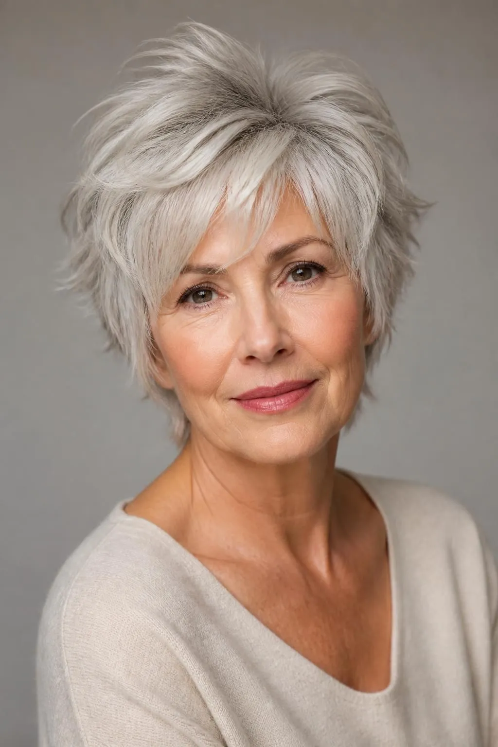 18 Short Shag Haircuts for Women Over 60 With Fine, Thinning Hair