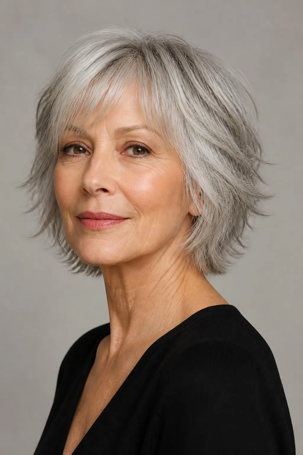 18 Short Shag Haircuts for Women Over 60 With Fine, Thinning Hair