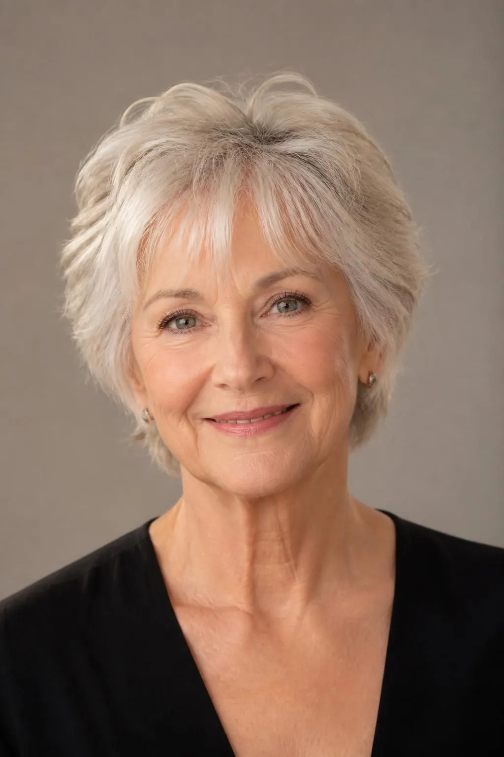 18 Short Shag Haircuts for Women Over 70 With Thinning Hair Wanting Soft Volume