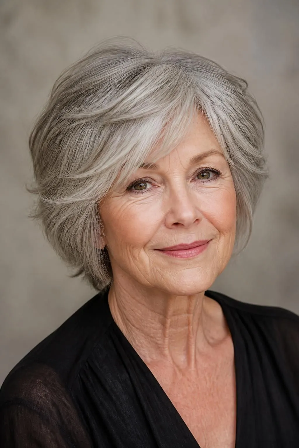 18 Short Shag Haircuts for Women Over 70 With Thinning Hair Wanting Soft Volume