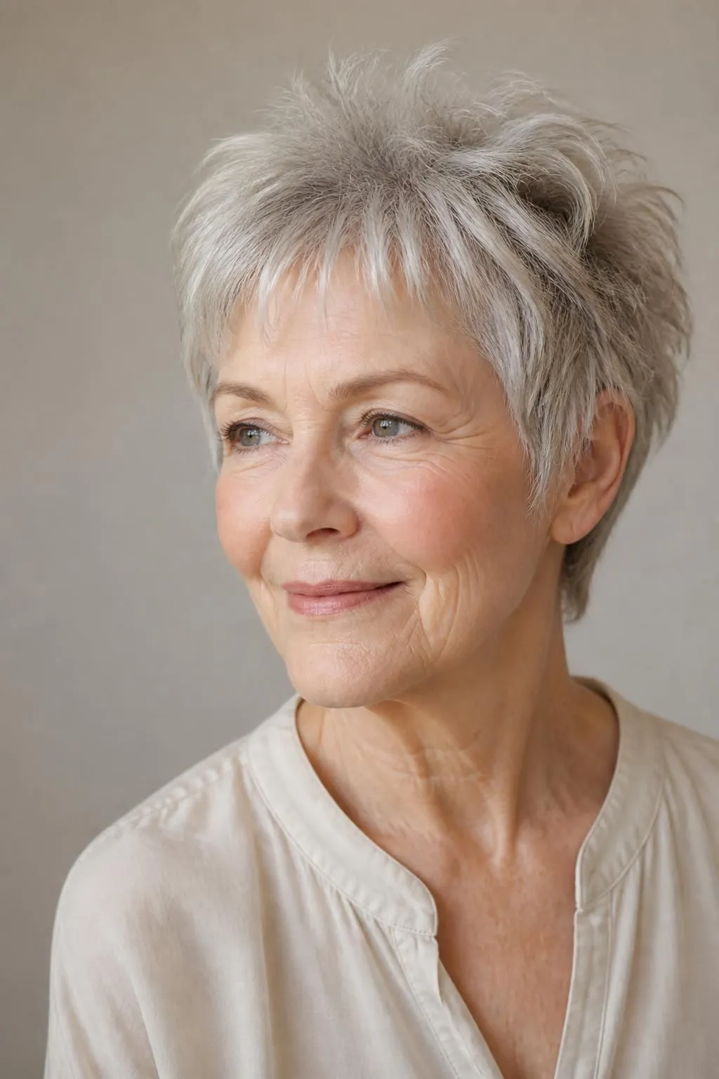 18 Short Shag Haircuts for Women Over 70 With Thinning Hair Wanting Soft Volume