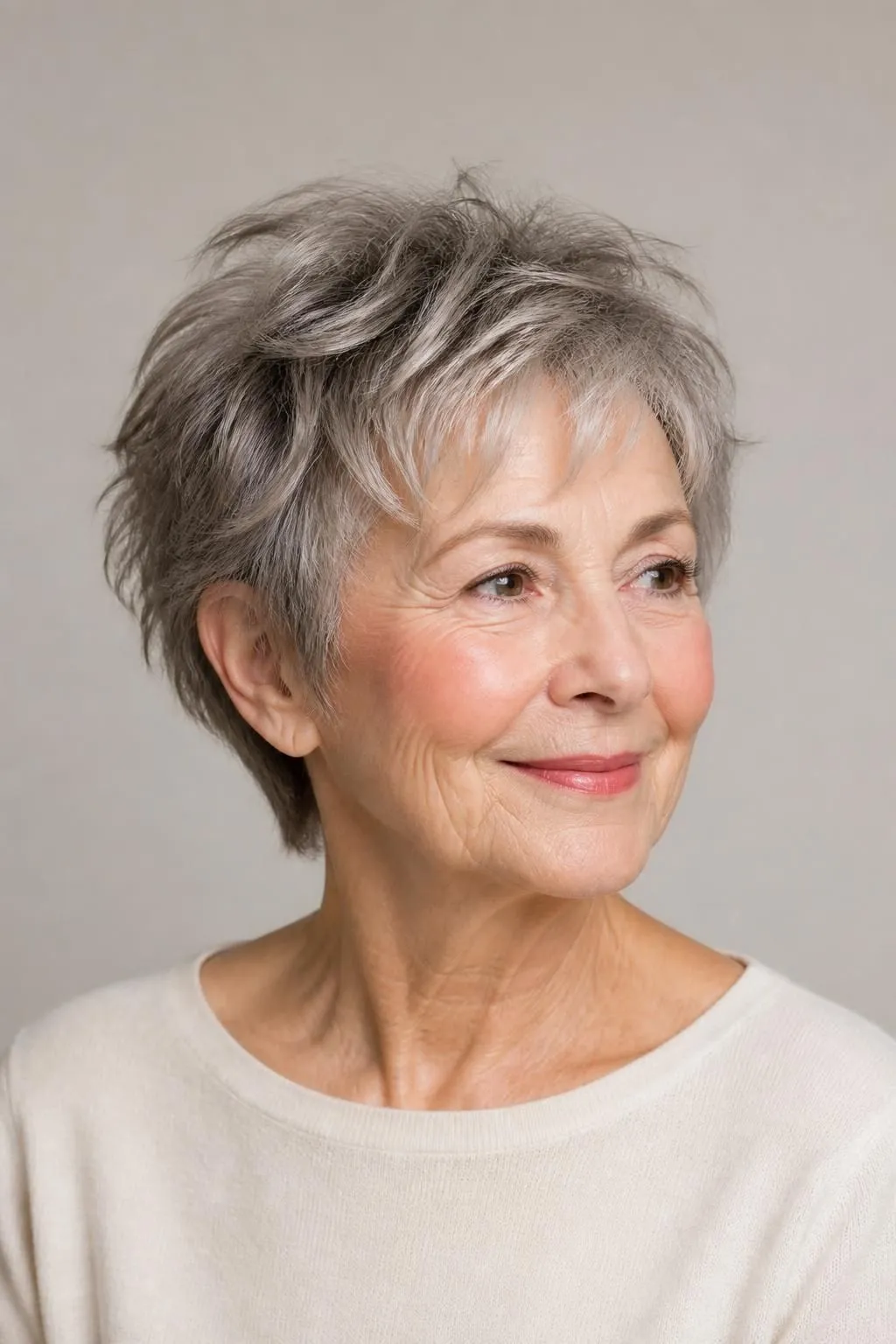18 Short Shag Haircuts for Women Over 70 With Thinning Hair Wanting Soft Volume