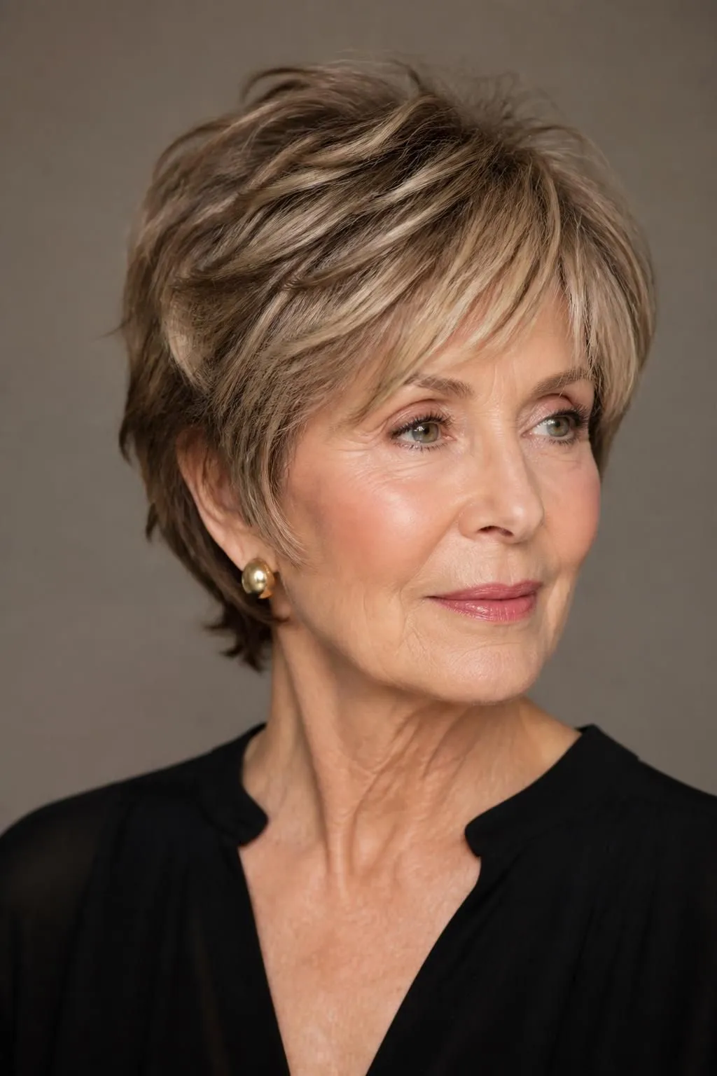 18 Short Shag Haircuts for Women Over 70 With Thinning Hair Wanting Soft Volume