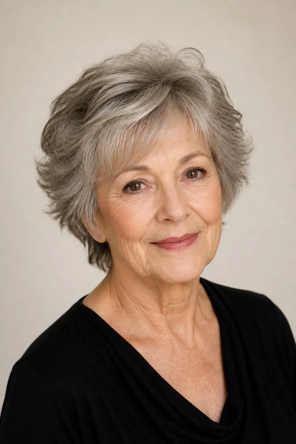 18 Short Shag Haircuts for Women Over 70 With Thinning Hair Wanting Soft Volume