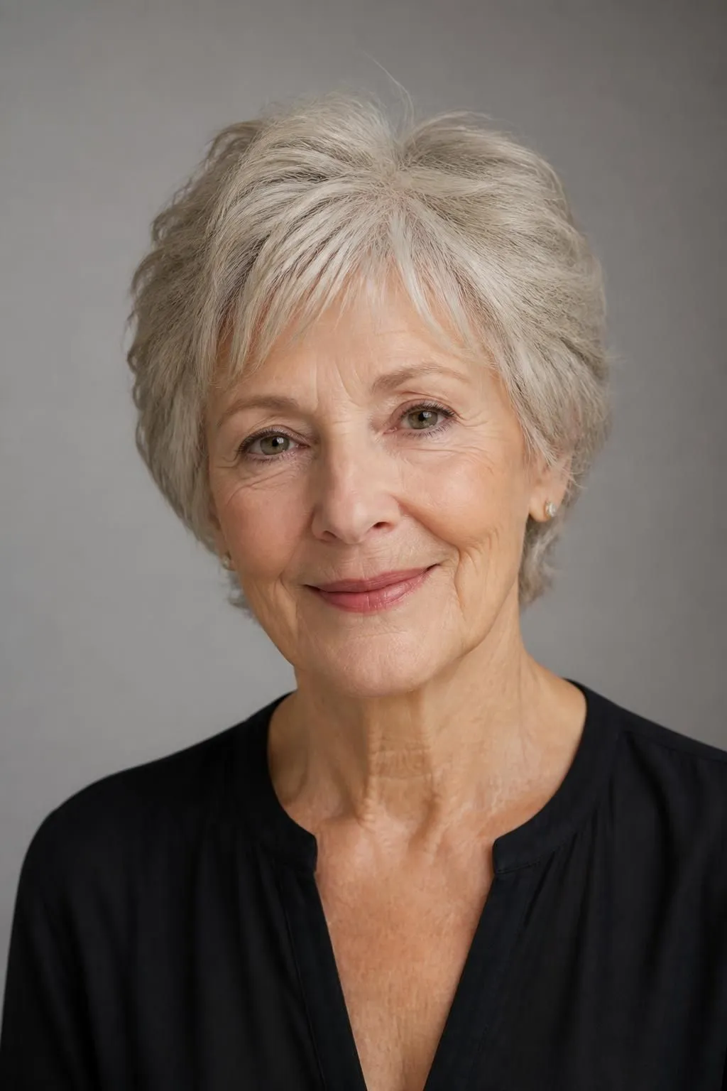18 Short Shag Haircuts for Women Over 70 With Thinning Hair Wanting Soft Volume