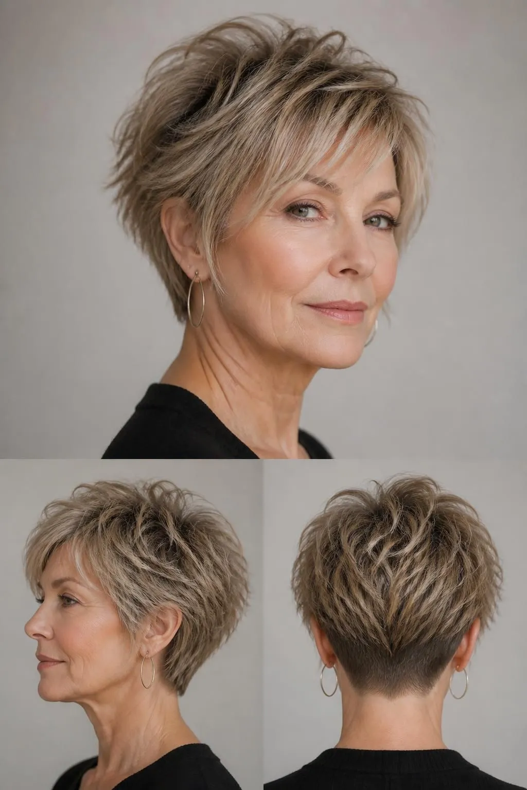 14 Short Shag Hairstyles for Thin Fine Hair Over 50 Wanting an Effortless Chic Cut