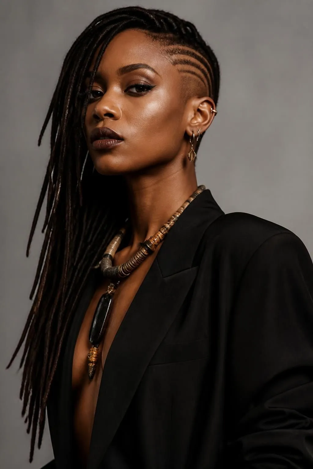 10 Side Shaved Dreadloc Styles for Black Women Who Want a Fierce Upgrade