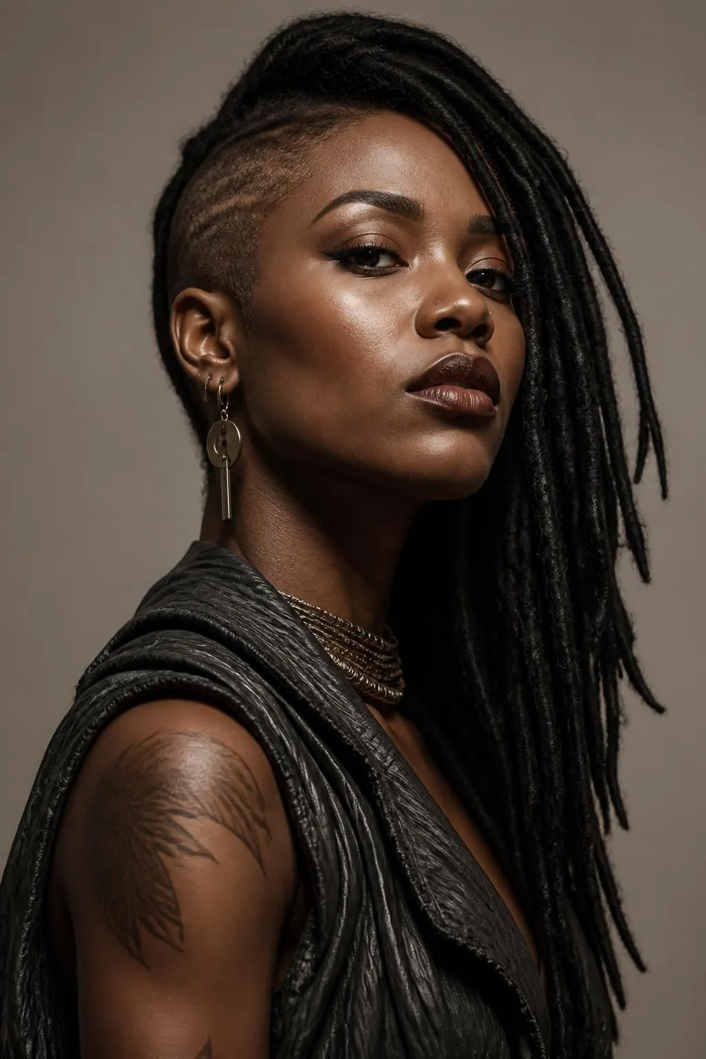 10 Side Shaved Dreadloc Styles for Black Women Who Want a Fierce Upgrade