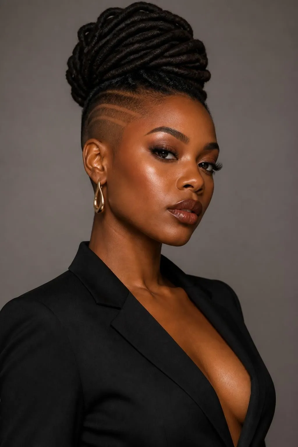 10 Side Shaved Dreadloc Styles for Black Women Who Want a Fierce Upgrade