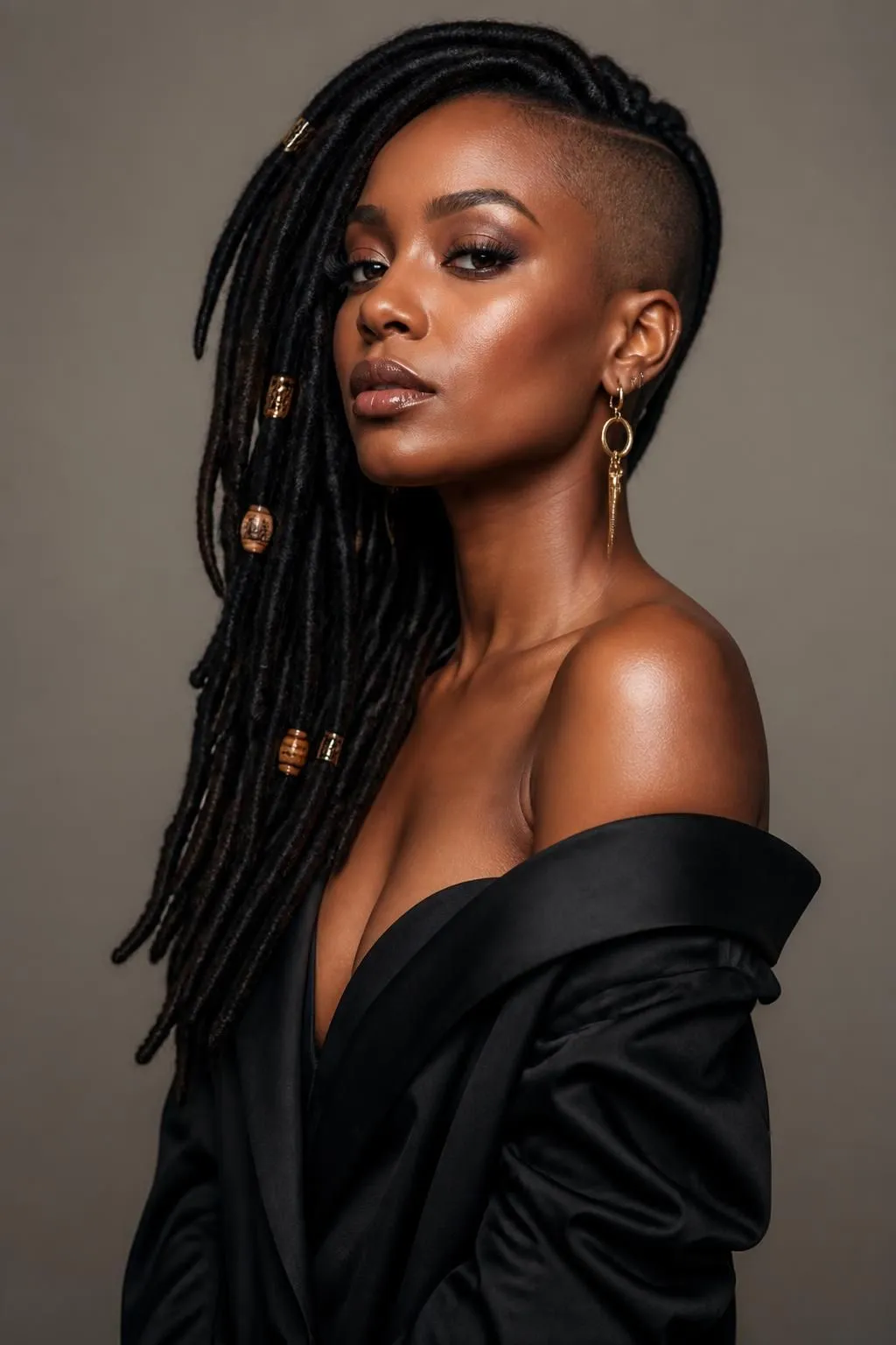 10 Side Shaved Dreadloc Styles for Black Women Who Want a Fierce Upgrade