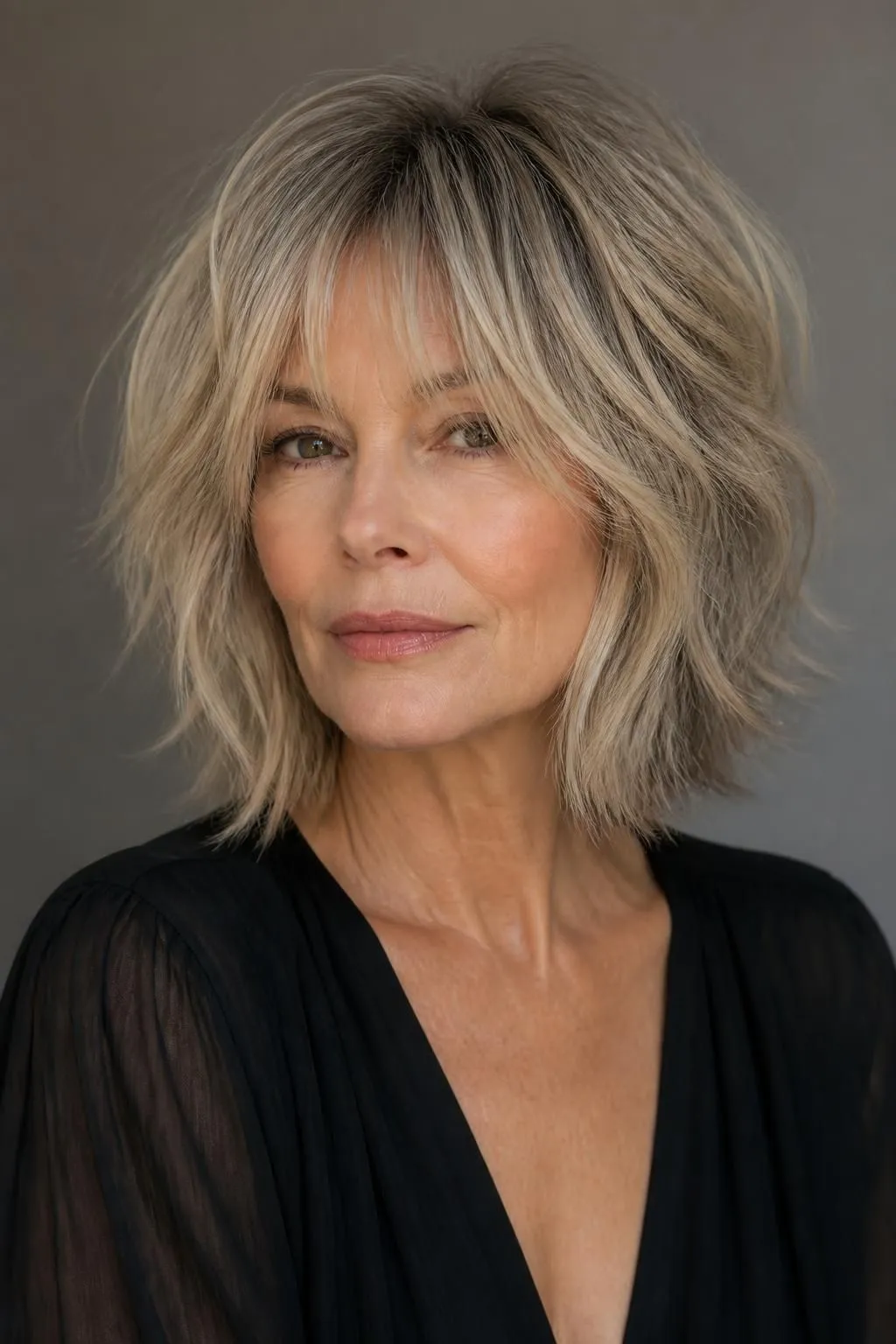 17 Textured Shag Hairstyles for Fine Hair Over 50 Wanting a Bold Modern Makeover 2 17 Textured Shag Hairstyles for Fine Hair Over 50 Wanting a Bold Modern Makeover