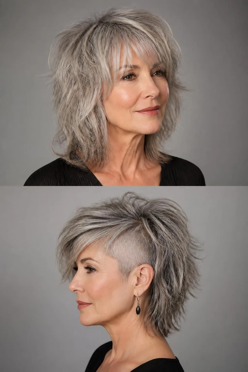 17 Textured Shag Hairstyles for Fine Hair Over 50 Wanting a Bold Modern Makeover 7 17 Textured Shag Hairstyles for Fine Hair Over 50 Wanting a Bold Modern Makeover
