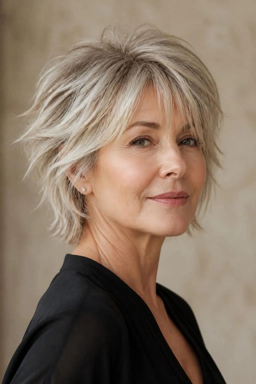 17 Textured Shag Hairstyles for Fine Hair Over 50 Wanting a Bold Modern Makeover 16 17 Textured Shag Hairstyles for Fine Hair Over 50 Wanting a Bold Modern Makeover