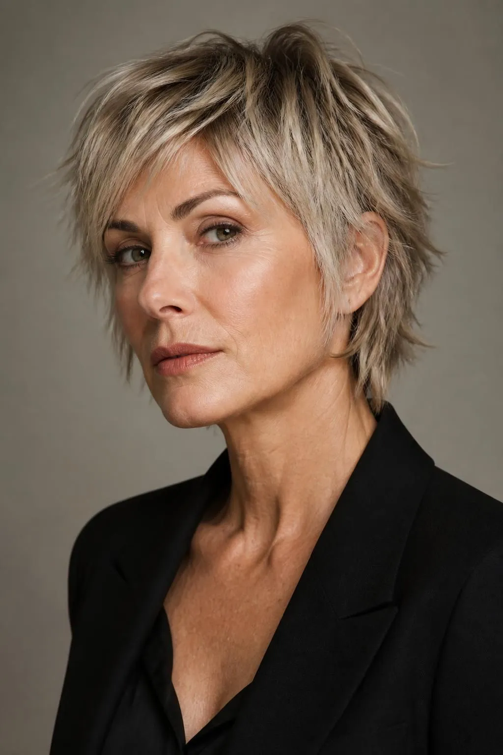 18 Textured Short Shag Haircuts For Women Over 40 With Serious Edge 1 18 Textured Short Shag Haircuts For Women Over 40 With Serious Edge