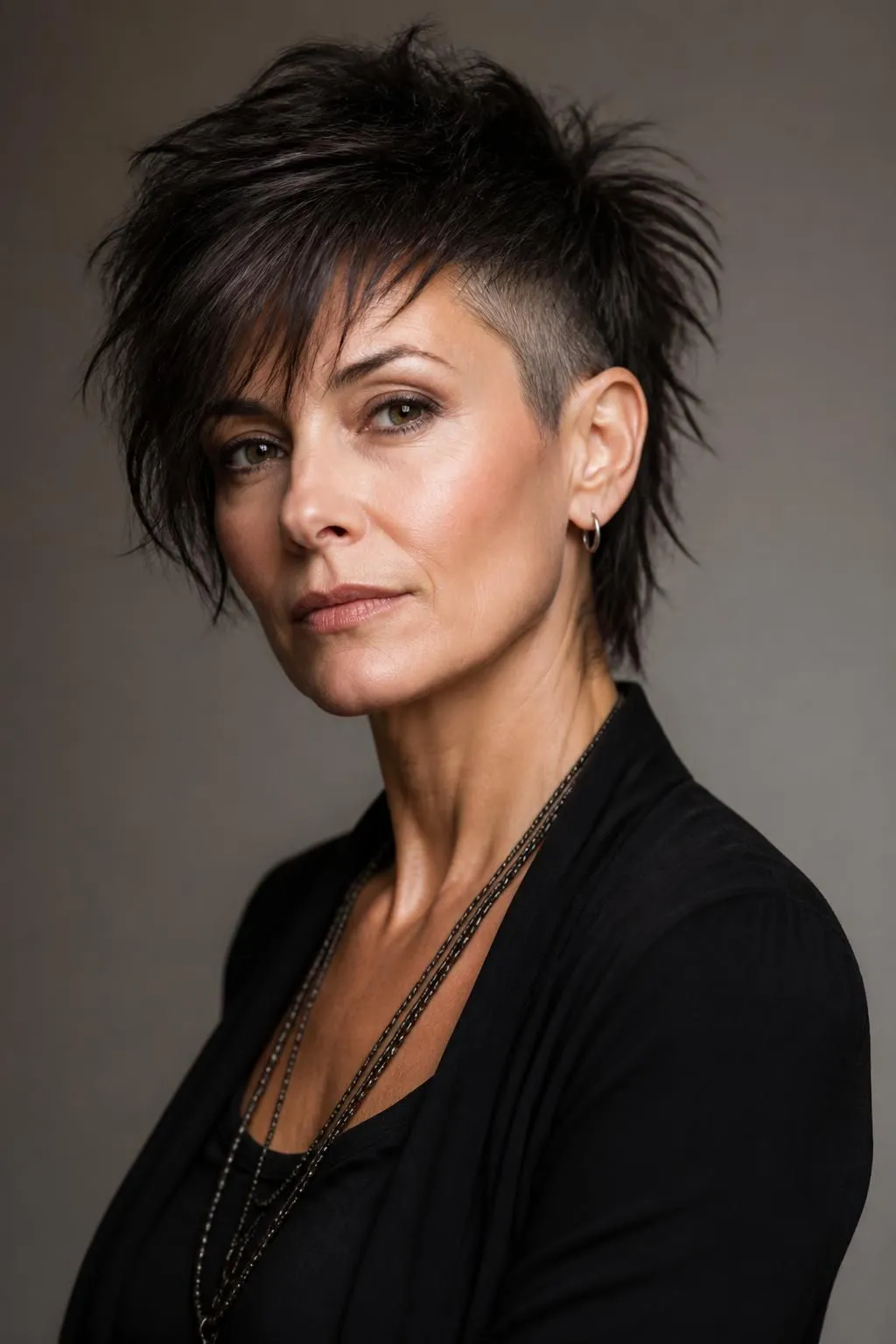 18 Textured Short Shag Haircuts For Women Over 40 With Serious Edge 2 18 Textured Short Shag Haircuts For Women Over 40 With Serious Edge
