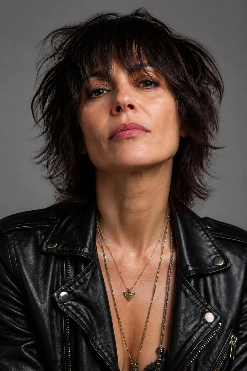 18 Textured Short Shag Haircuts For Women Over 40 With Serious Edge 8 18 Textured Short Shag Haircuts For Women Over 40 With Serious Edge