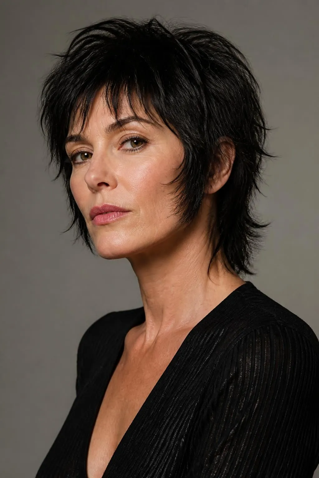 18 Textured Short Shag Haircuts For Women Over 40 With Serious Edge 11 18 Textured Short Shag Haircuts For Women Over 40 With Serious Edge