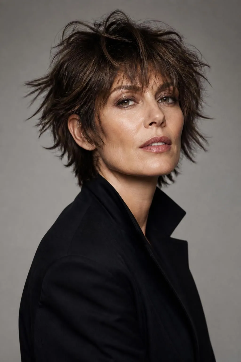 18 Textured Short Shag Haircuts For Women Over 40 With Serious Edge 12 18 Textured Short Shag Haircuts For Women Over 40 With Serious Edge