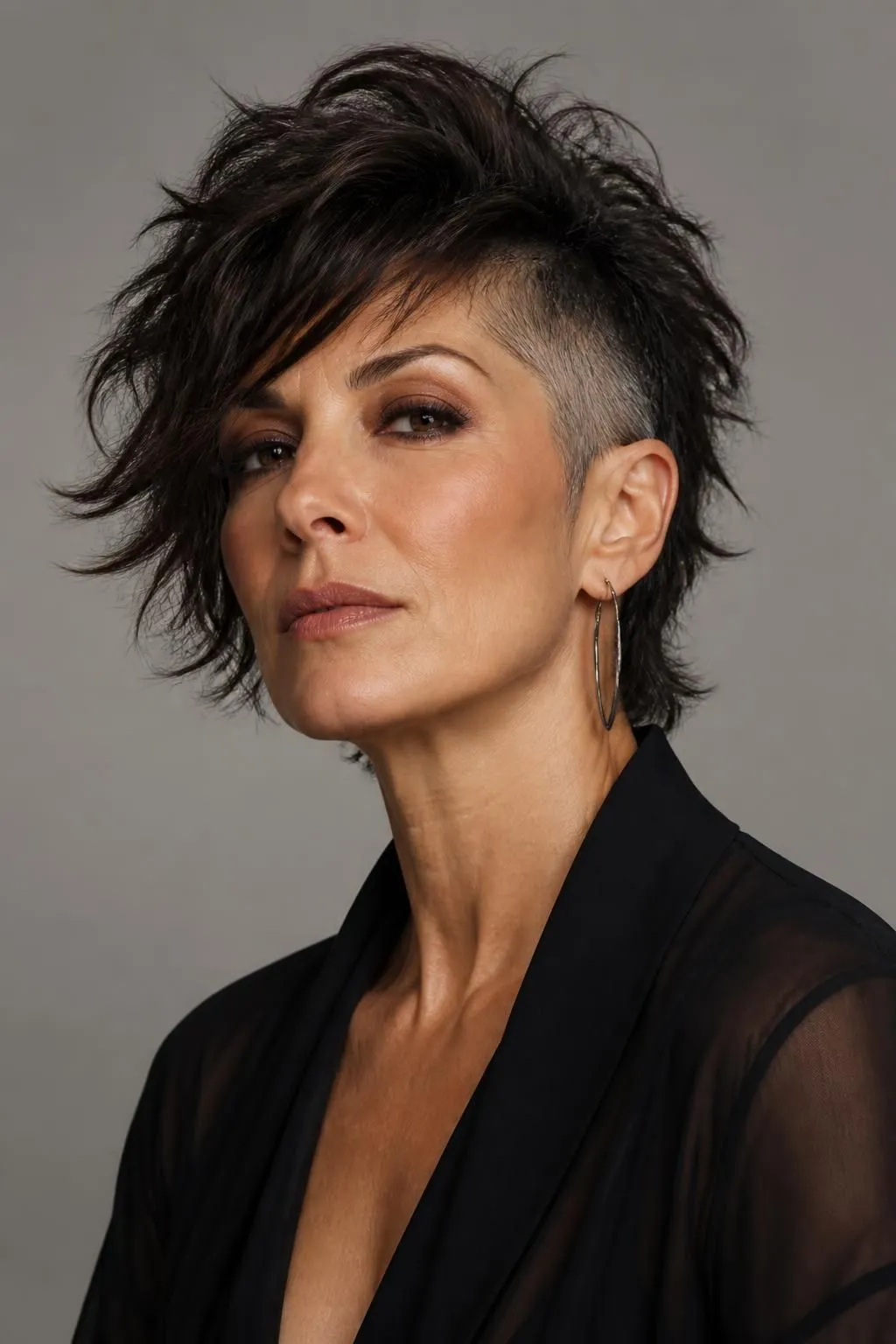 18 Textured Short Shag Haircuts For Women Over 40 With Serious Edge 15 18 Textured Short Shag Haircuts For Women Over 40 With Serious Edge