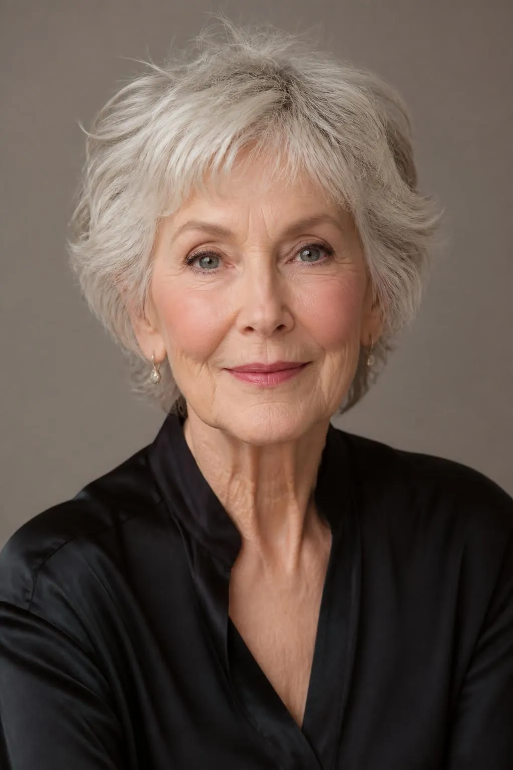 18 Textured Short Shag Haircuts for Women Over 70 Wanting an Effortless Chic Style