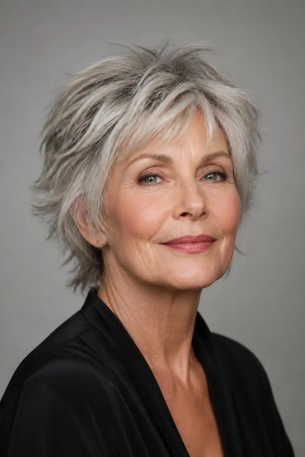 18 Textured Short Shag Haircuts for Women Over 70 Wanting an Effortless Chic Style