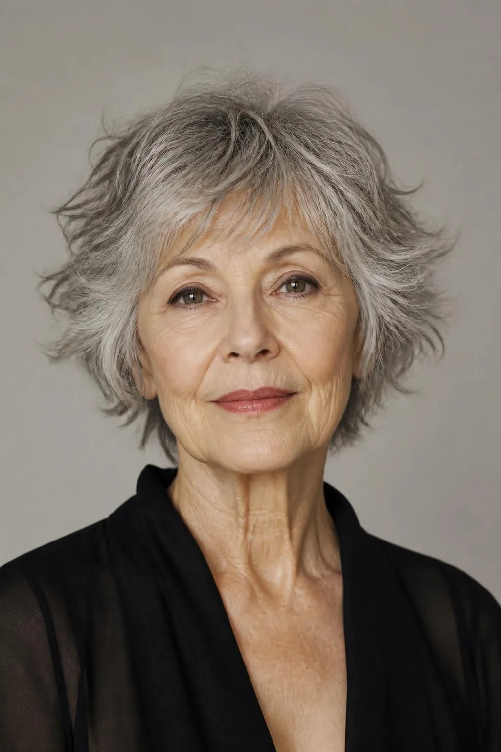 18 Textured Short Shag Haircuts for Women Over 70 Wanting an Effortless Chic Style