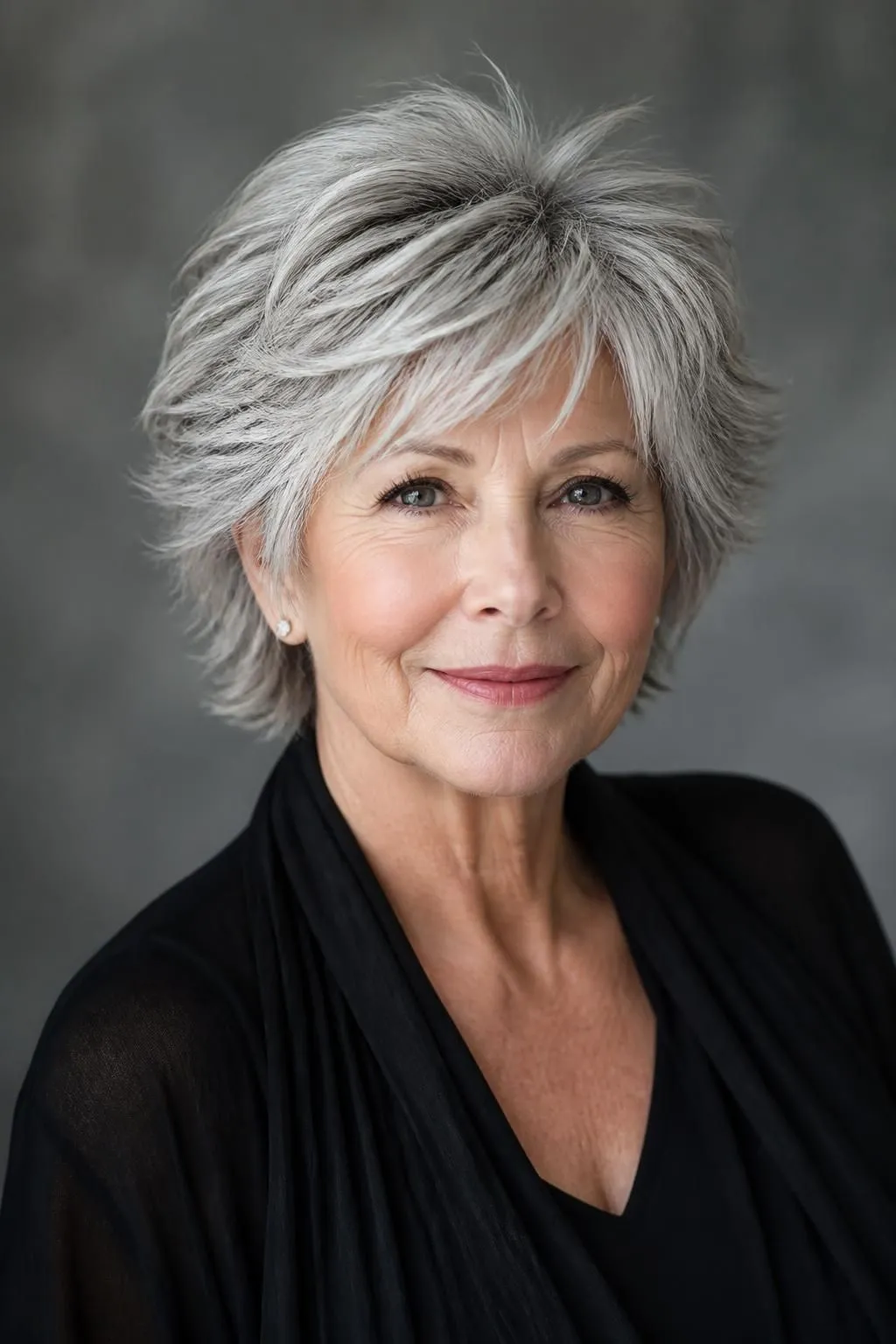18 Textured Short Shag Haircuts for Women Over 70 Wanting an Effortless Chic Style