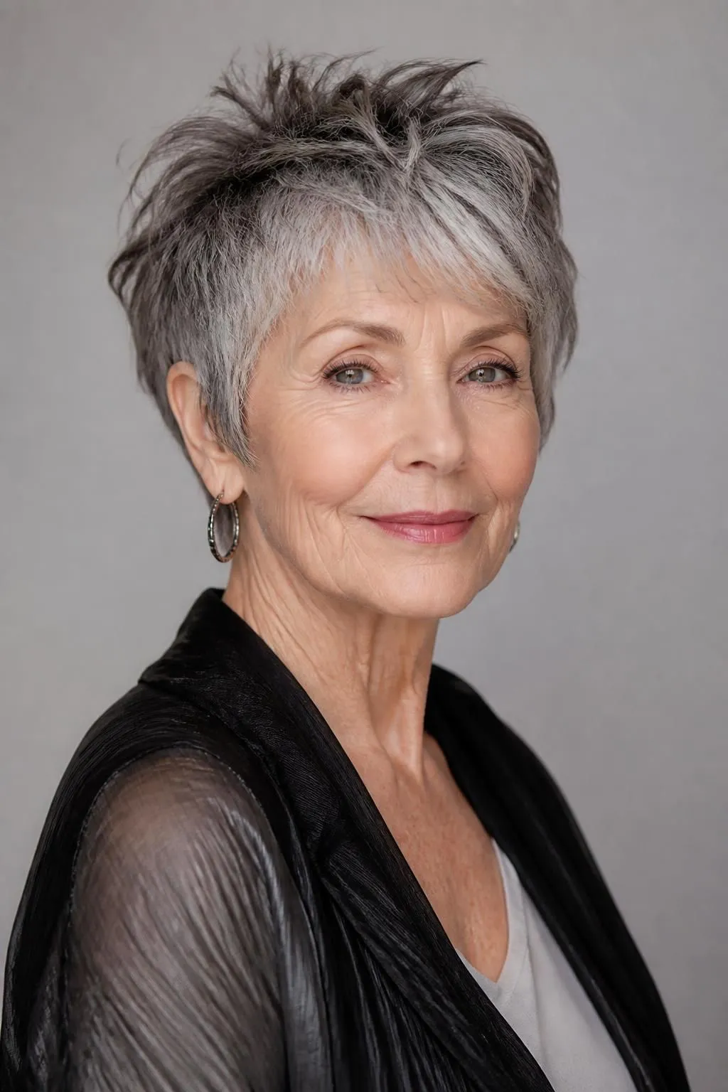 18 Textured Short Shag Haircuts for Women Over 70 Wanting an Effortless Chic Style