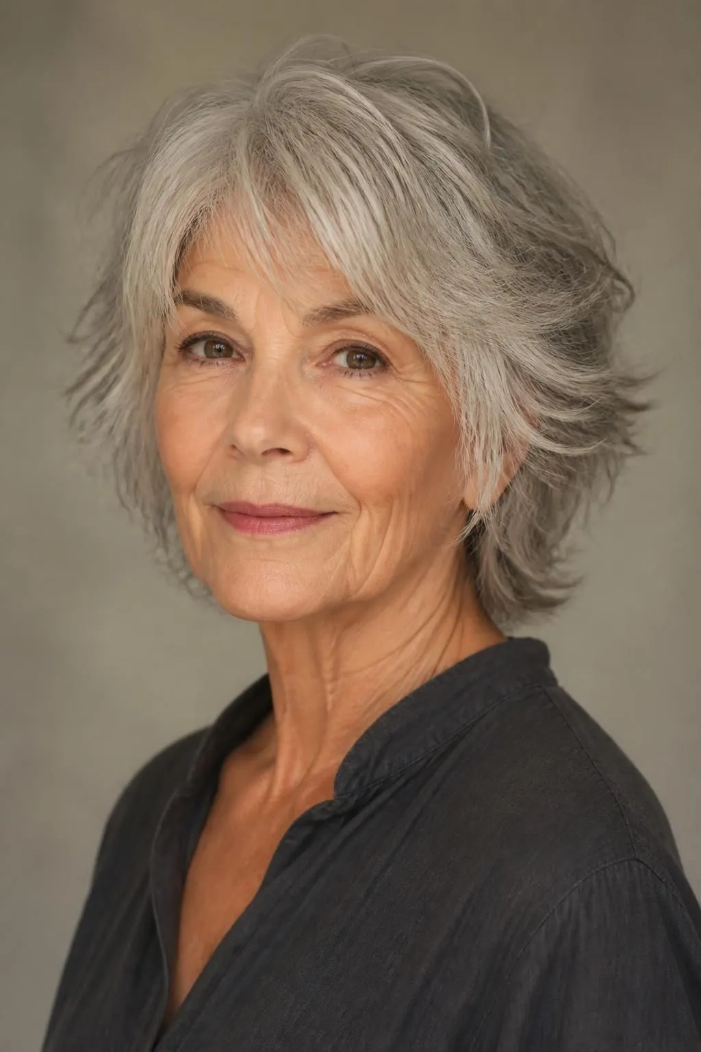 18 Textured Short Shag Haircuts for Women Over 70 Wanting an Effortless Chic Style