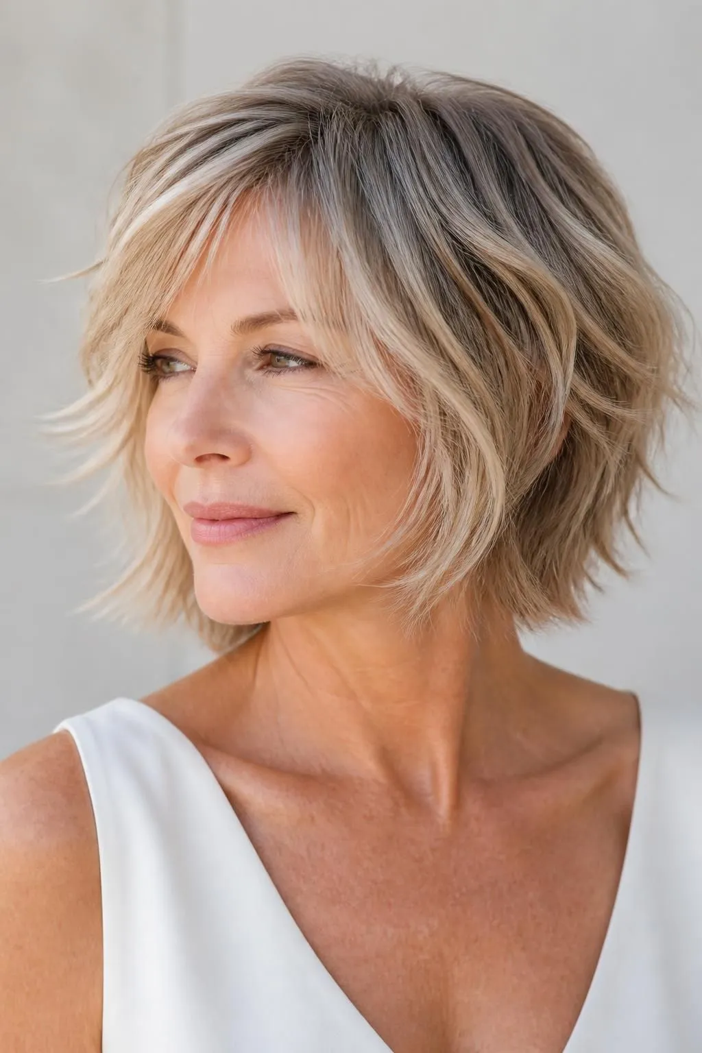 20 Wispy Shag Hairstyles for Women Over 50 With Thinning Hair Wanting Soft Layers 5 20 Wispy Shag Hairstyles for Women Over 50 With Thinning Hair Wanting Soft Layers