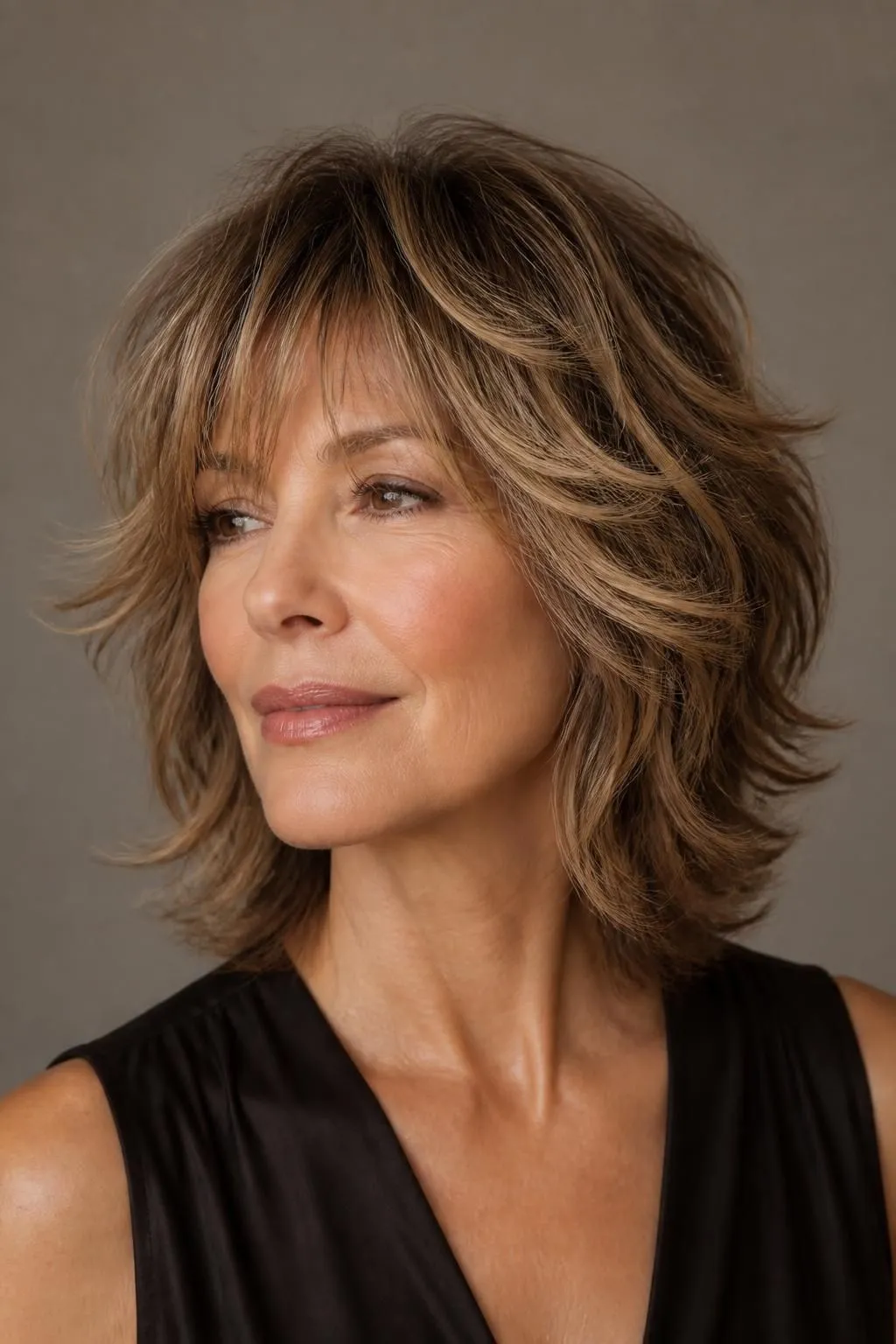 20 Wispy Shag Hairstyles for Women Over 50 With Thinning Hair Wanting Soft Layers 9 20 Wispy Shag Hairstyles for Women Over 50 With Thinning Hair Wanting Soft Layers
