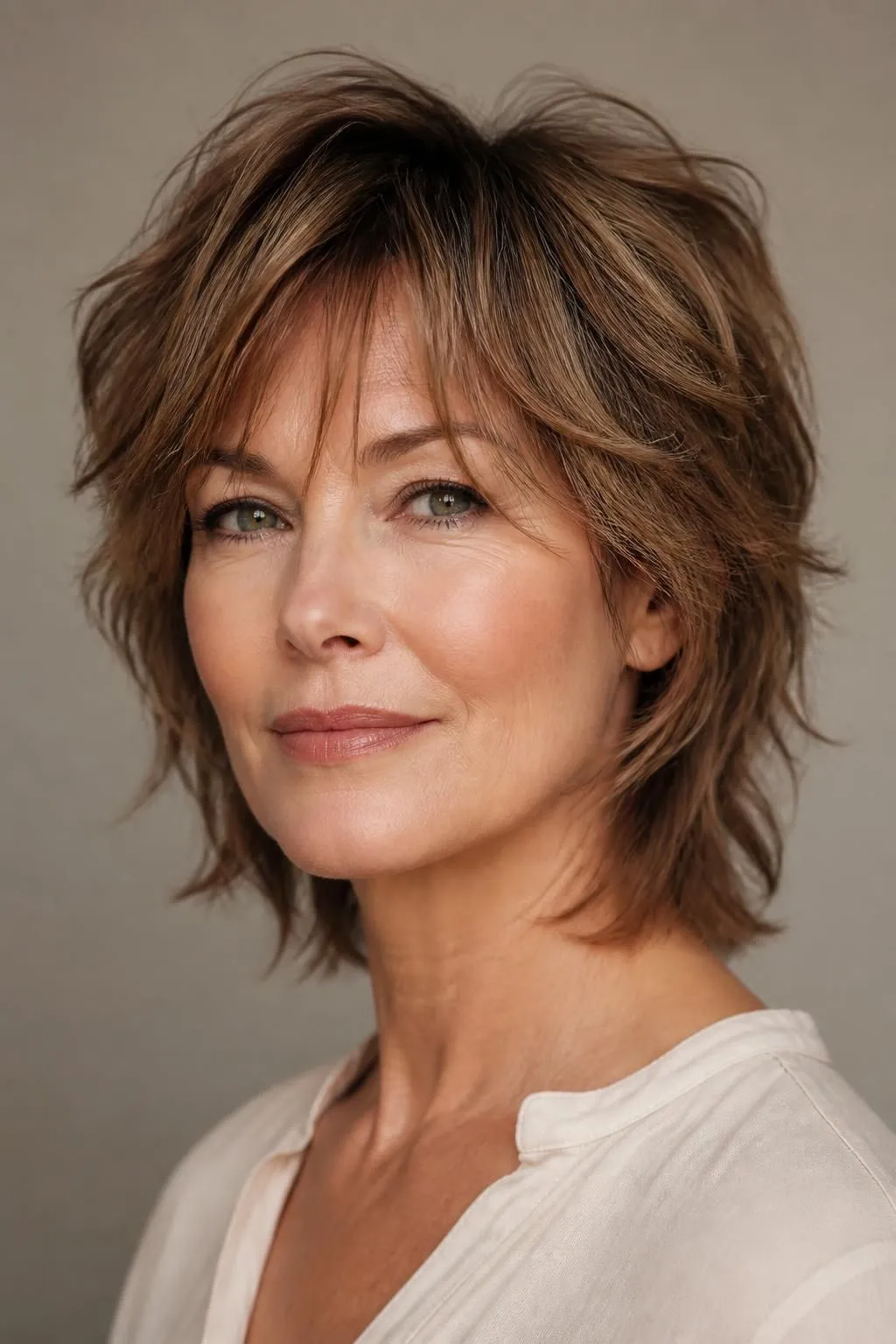 20 Wispy Shag Hairstyles for Women Over 50 With Thinning Hair Wanting Soft Layers 14 20 Wispy Shag Hairstyles for Women Over 50 With Thinning Hair Wanting Soft Layers