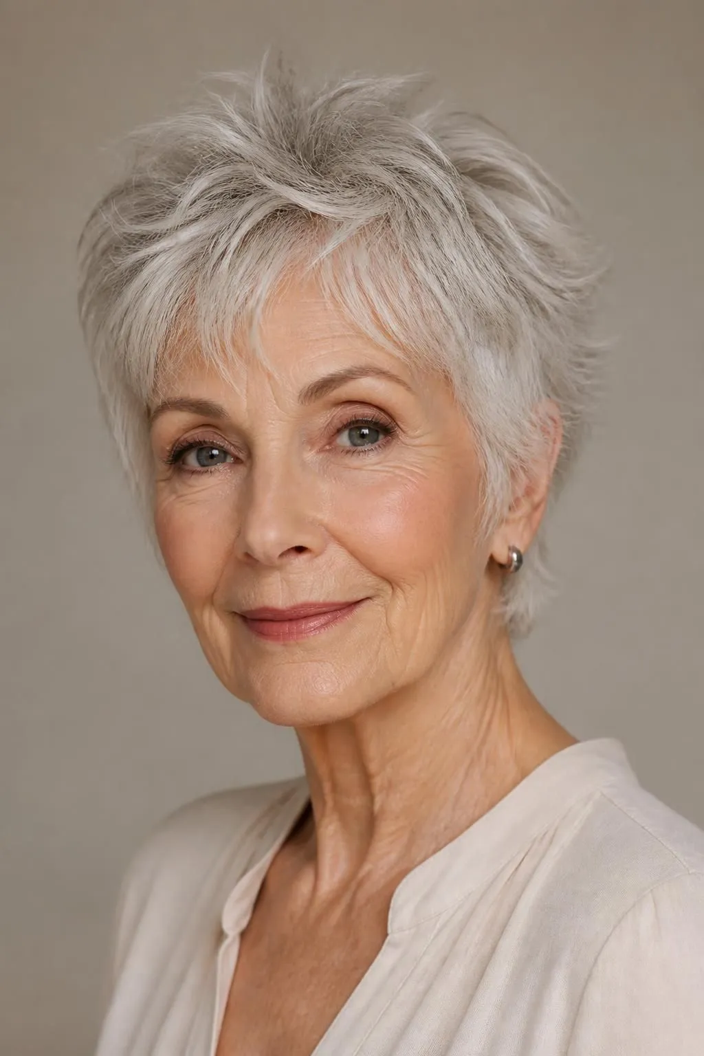 20 Wispy Short Shag Haircuts for Women Over 70 Wanting Delicate, Soft Face Framing