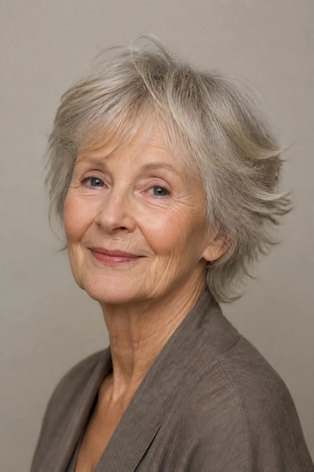 20 Wispy Short Shag Haircuts for Women Over 70 Wanting Delicate, Soft Face Framing