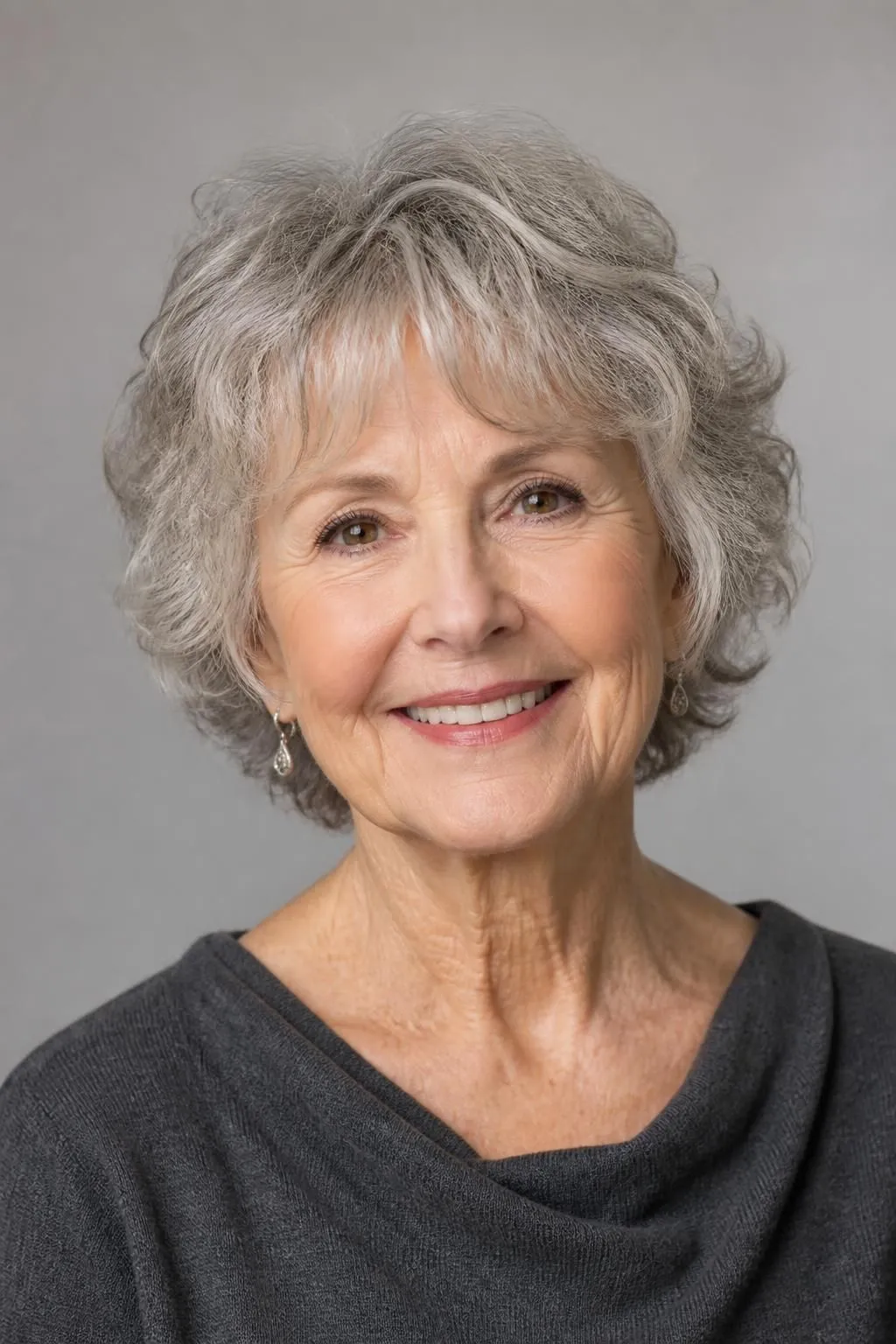20 Wispy Short Shag Haircuts for Women Over 70 Wanting Delicate, Soft Face Framing