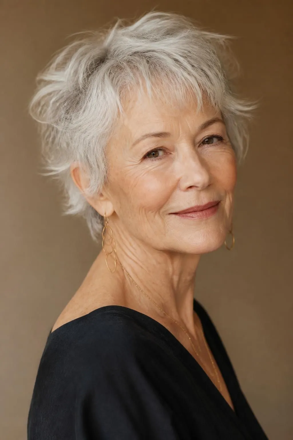 20 Wispy Short Shag Haircuts for Women Over 70 Wanting Delicate, Soft Face Framing