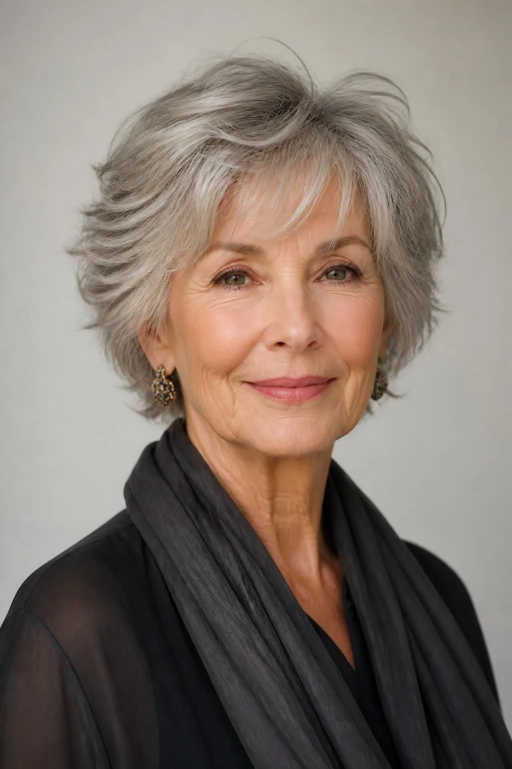 20 Wispy Short Shag Haircuts for Women Over 70 Wanting Delicate, Soft Face Framing