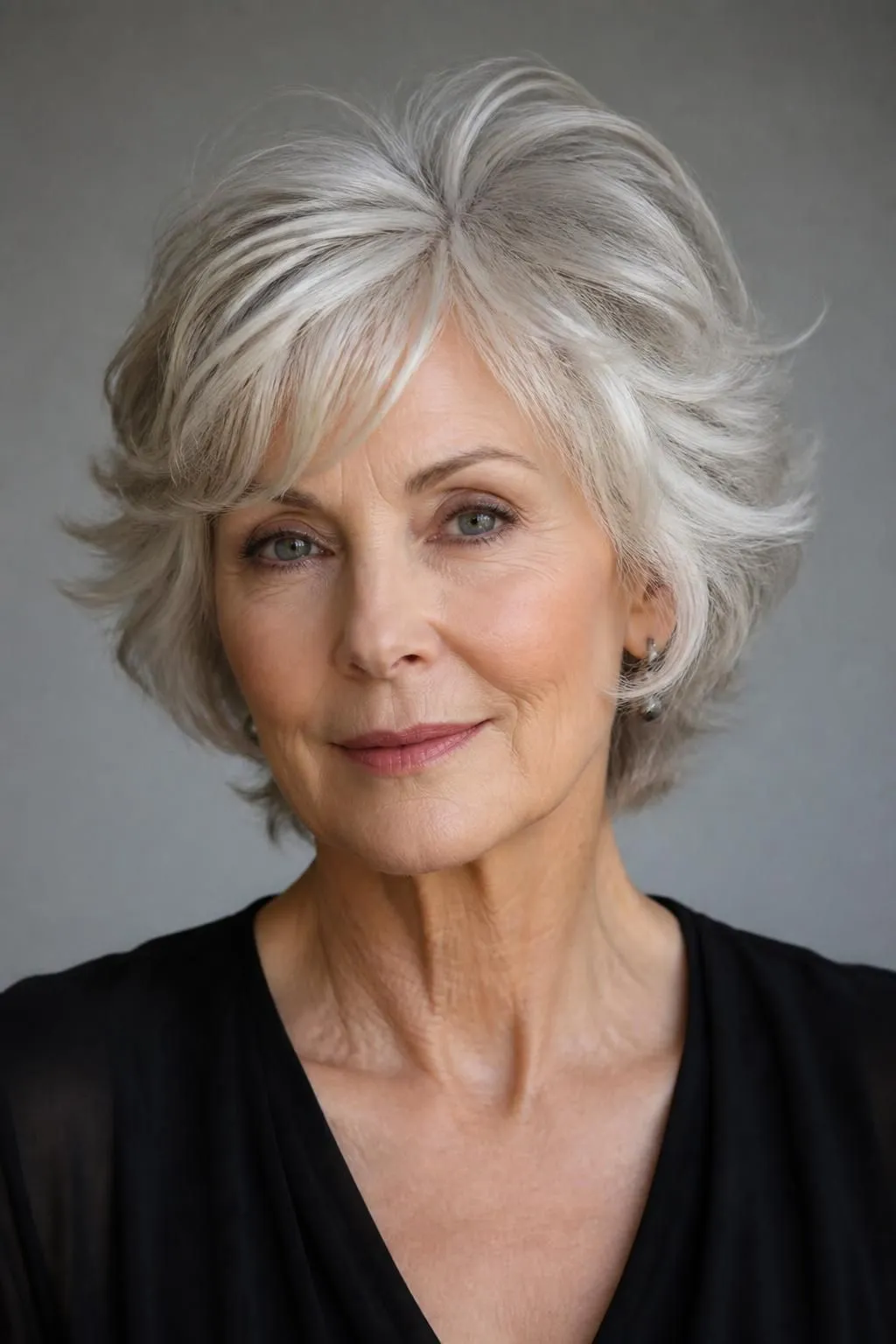 20 Wispy Short Shag Haircuts for Women Over 70 Wanting Delicate, Soft Face Framing