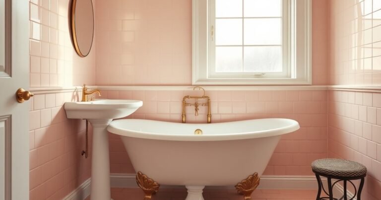 10 Vintage Pink Bathroom Ideas That Feel Charming, Timeless, and Livable