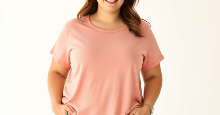5 Women’s Plus Size Short Sleeve Tops Outfit Ideas for Easy, Flattering Style