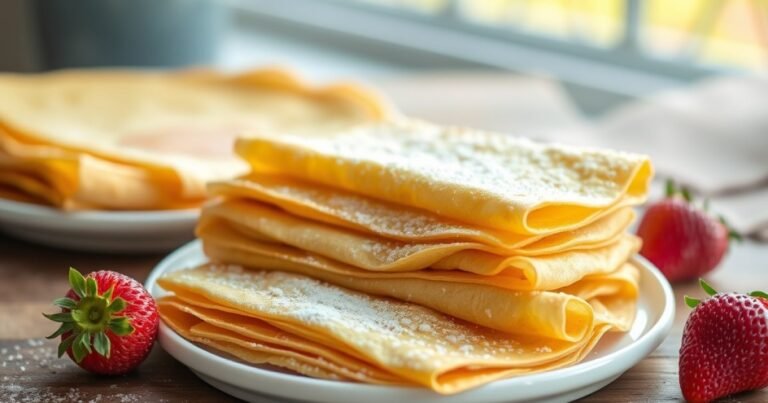 French Crepes Recipe