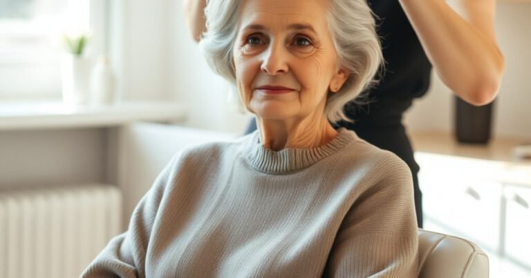 6 hairstyles for woman over 70 fine hair