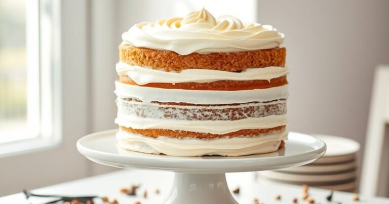Vanilla Cake Recipe 🍰