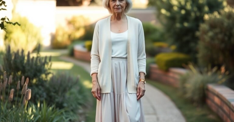 18 Adorably Cute Outfits for Women Over 60