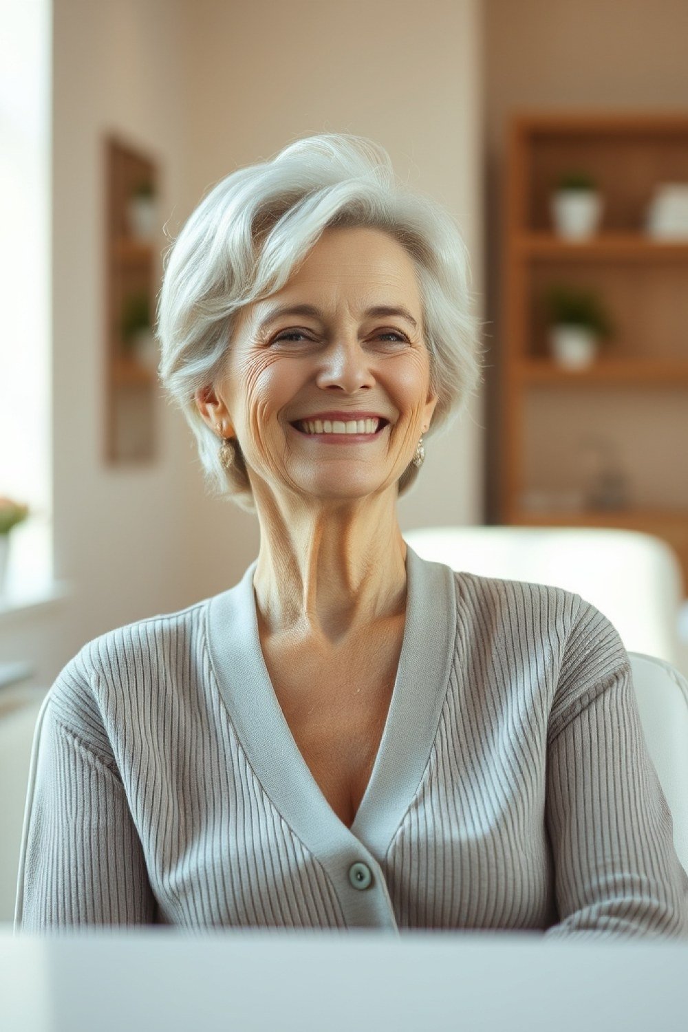 6 hairstyles for woman over 70 fine hair