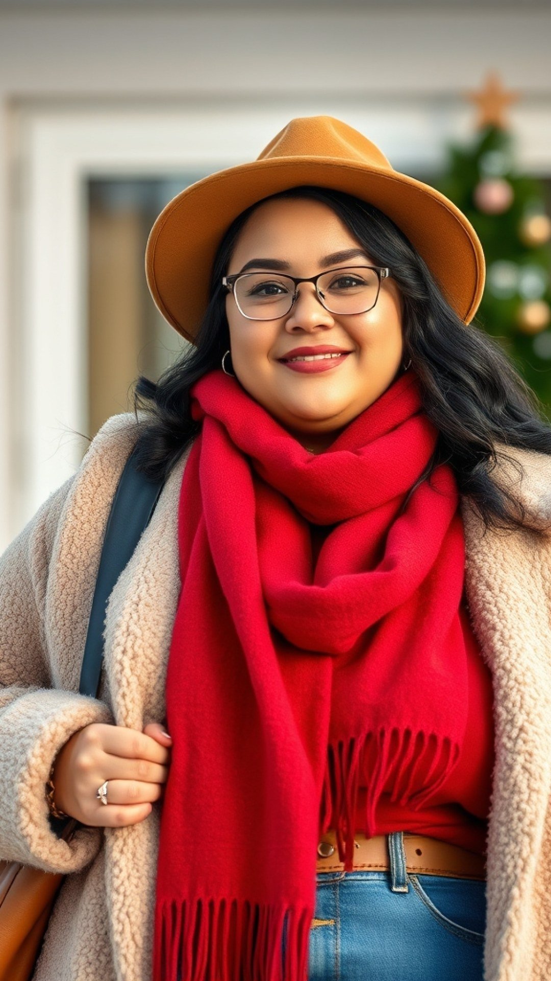 3 winter outfits ideas for plus size woman