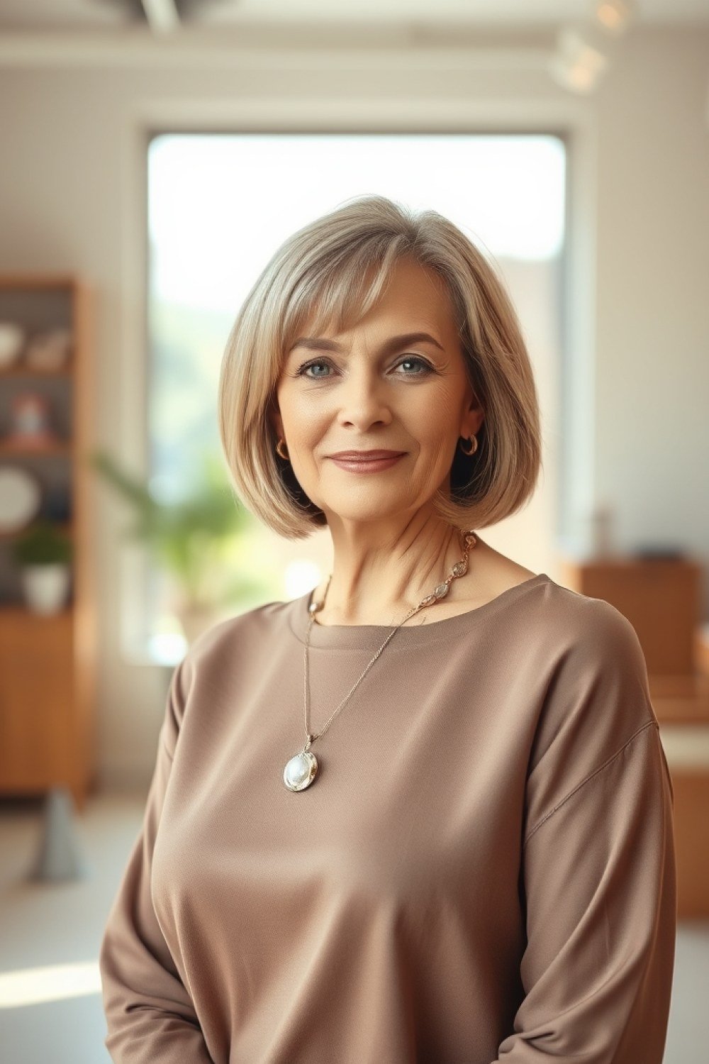 20 bob hairstyles ideas for woman over 50