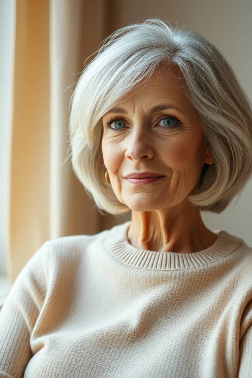 6 hairstyles for woman over 70 fine hair