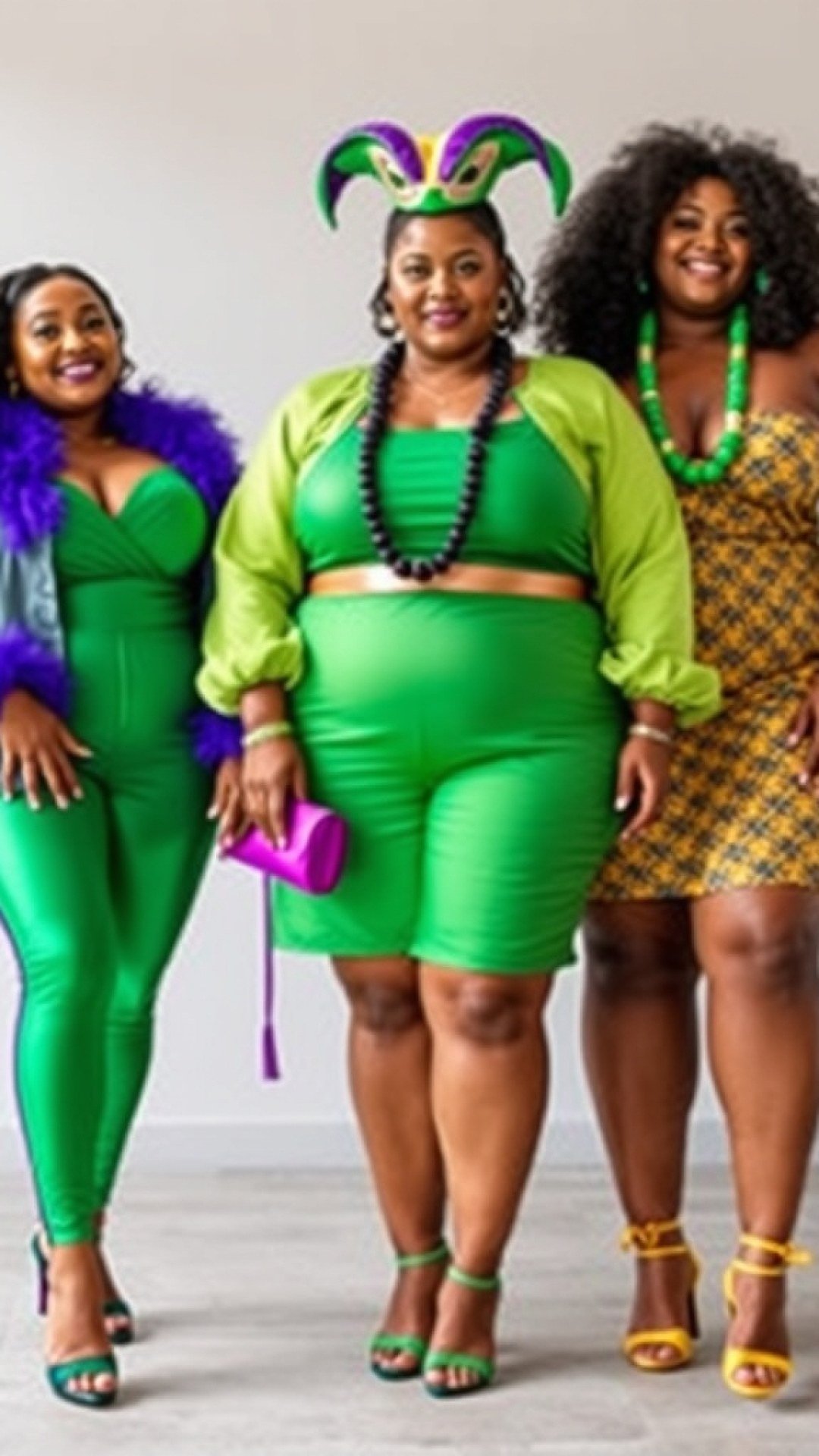 5 Gorgeous Plus Size Mardi Gras Outfits for Every Body 4 5 Gorgeous Plus Size Mardi Gras Outfits for Every Body